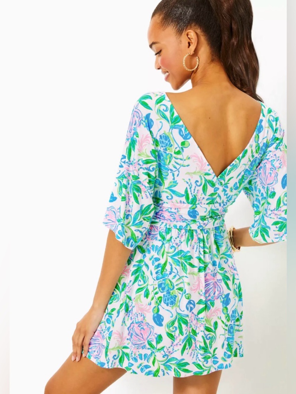 Lilly Pulitzer Parigi Skort Romper Size Large NWT - Picture 2 of 7
